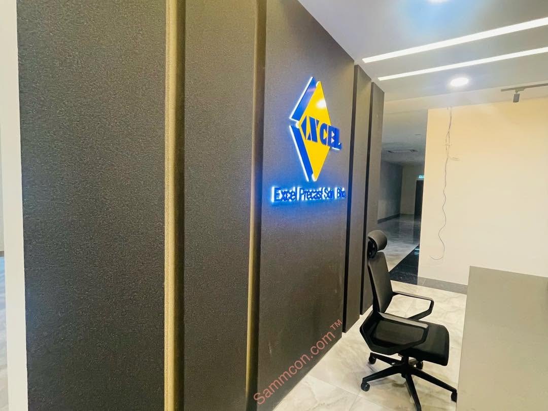Excel Precast reception designed and renovated by SAMM
