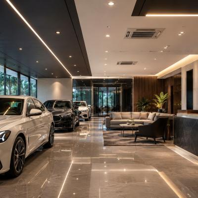 Samm Luxury Car Showroom Reception 01