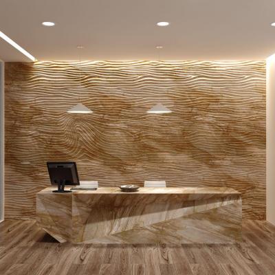 Samm Warm Stone Reception Counter 03