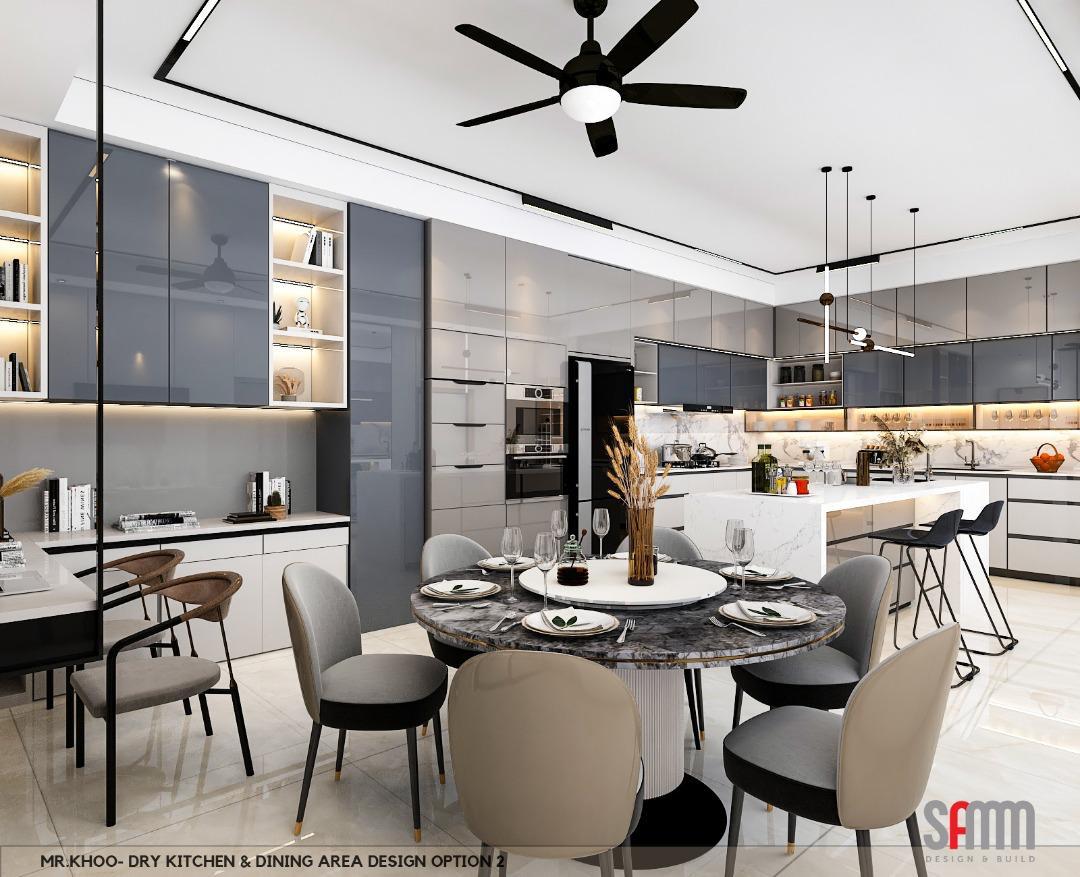 Dining Area - Renovation Works Johor Bahru