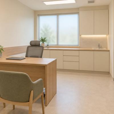Samm Clinic Consultation Room Cream Wood Concept 03